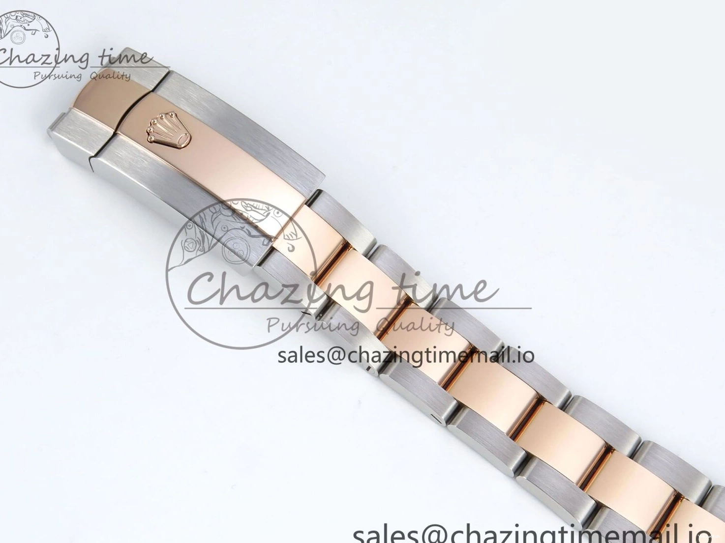 904L 2688 Oyster Dial RG Bracelet Steel SS 278381RBR DateJust Stick Diamonds RG Edition ETA on ARF 31 Bezel 1:1 Best 0415